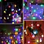 Гирлянда anorlite Fairy Lights Plug in Powered, 120LED 15M/49ft Globe String Lights, 8 режимов рождественских огней - миниатюра 4
