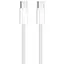 Дата кабель USB-C to USB-C FineWoven for Apple (AAA) (1m) (no box) White - мініатюра 1