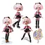 Ігровий набір 4SF Manga Dolls серії Hello Kitty Золота Ролер Діва з аксесуарами (HKTF1000) - мініатюра 4