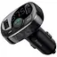 АЗП FM модулятор Baseus S-09A 10W (2USB-A) (CCMT) Black - мініатюра 1