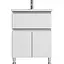 Тумба з умивальником AM.PM X-Joy 65 см підлогова 1 ящик Білий M85-FSX0653-WC0653WG38 Білий - мініатюра 1