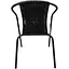 Садовое кресло Chomik Bistro Plus черный - миниатюра 6