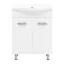 Тумба для підлоги RJ Lotus L з умивальником RJ Lotus RZJ201 65 см Білий RJFU007-0165WHSET(RJFU007-0165WH+RZJ201) Білий - мініатюра 4
