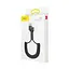 Кабель Baseus Fish eye Spring Data Cable USB For lightning Черный - миниатюра 2