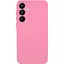 Чехол TPU Getman Liquid Silk Full Camera для Samsung Galaxy S23 FE Розовый / Pink - миниатюра 1