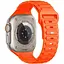 Силиконовый ремешок Epic Defense для Apple Watch 38/40/41/42 мм (10-я серия) (140–190 мм) Orange - миниатюра 1