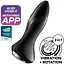Анальна смарт-вібропробка із перловим масажем Satisfyer Rotator Plug 1+ Чорна - мініатюра 7