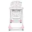 Мягкий стульчик для кормления Bambi M 3233 Unicorn Pink с корзиной для игрушек - миниатюра 3