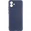 Чохол Getman TPU Liquid Silk Full Camera для Samsung Galaxy A05 Синій/Midnight Blue - мініатюра 1
