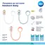 Цепочка к пустышке Canpol babies Newborn Baby голубая (10/877_blu) - миниатюра 3