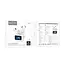Навушники Hoco Randy true wireless BT headset with touch screen EW73 BT5.4 білі - мініатюра 2