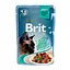 Корм волого Brit Premium Cat Beef Fillets 85 г - мініатюра 1