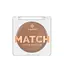 Контур для обличчя кремовий Bogenia Match Cream Contour (BG653), 002 Темно-бежевий - мініатюра 1