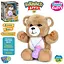 Ведмідь, 32 см, сенсор, музика, звук українською , колискові, казки, на бат. - мініатюра 1