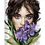 Картина за номерами "Барвиста поезія: Фіолетові іриси" ©art_selena_ua KHO8593, 40х50 см - мініатюра 1