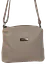 Женская кожаная сумка через плечо Borsacomoda бежевая sum0028735 - миниатюра 5