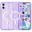 Чохол Epik TPU Galaxy Sparkle MagFit для Apple iPhone 16 Plus 6.7 Purple+Glitter - мініатюра 1