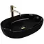 Умывальник Rea Cleo накладной black REA-U6757, Черный - миниатюра 1