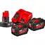 Аккумуляторы к электроинструменту + зарядное устройство для Milwaukee M18 HNRG-122 (4933464261) [99374] - миниатюра 1