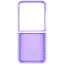 Чехол Foldables Silicone Cover Lakshmi AAA для Samsung Galaxy Z Flip6 / Flip7 FE Сиреневый / Dasheen - миниатюра 4
