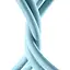 Кабель Baseus Crystal Shine Series Lightning 2.4A (1.2m) sky blue (CAJY001103) - мініатюра 2