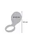 Виброкольцо Toy Joy Happiness Tickle Brush C-Ring 8.2 см голубой - миниатюра 8