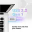 Флеш-пам'ять (накопичувач USB) USB3 32GB V100 LJDV100-32GABGY LEXAR - мініатюра 4