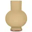 Ваза Lefard Xebora Beige стеклянная 26х20 см (804-159) - миниатюра 1