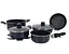Набір посуду Gimex Cookware Set induction 8 предметів Blue (6977228) - мініатюра 1