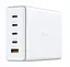 Зарядний пристрій мережевий D-Link DCF-241 240Вт GaN 4хUSB-С, 1xUSB-A, білий - мініатюра 1