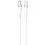 Кабель Proove Light Silicone Plus Type-C to Type-C 60W (1m) white - мініатюра 1