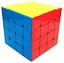 Кубик Ю-Джи YuSu V2M 4x4 без наклеек цветной пластик (YJ YuSu V2M 4x4 Stickerless) (YJ8339) - миниатюра 3
