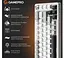 Клавиатура игровая механическая GamePro GPMK-116 Genesis Silver light USB Red Swich Hot-Swap N-KRO Grey - миниатюра 14