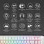Клавіатура Ducky One 3 TKL Cherry MX Blue RGB White DKON2187ST-CUAPXPWWWSC1 UA (128815) - мініатюра 10