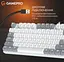 Клавіатура ігрова механічна GamePro MK-110-W USB Hot-Swap Outemu Red Switch White-Gray - мініатюра 15