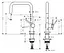 Смеситель для кухни Hansgrohe Talis M54 210 72806000 Хром - миниатюра 3