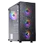 Корпус QUBE CARNIVAL RGB Black (CARNIVAL_FCNU3) - миниатюра 1