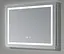 Дзеркало Qtap Mideya (MI2) прямокутне з LED-підсвічуванням Touch QT2078NCF7050W - мініатюра 6