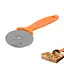 Нож колесо для пиццы роликовый 20 см, Kitchen Master Оранжевый 84538 - миниатюра 1
