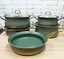 Набір каструль O.M.S. Collection 3045 з гранітним покриттям з кришками Зелений (Туреччина) - мініатюра 7