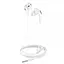 Навушники HOCO M101 Pro Crystal sound wire-controlled earphones with microphone White - мініатюра 1