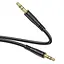 Аудіокабель HOCO UPA24 Smooth AUX audio cable Black - мініатюра 4