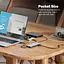 Кардридер док-станция Digitus70914 USB-C HDMI/2xUSB-A/USB-C/SD/MicroSD/RJ54  - миниатюра 5
