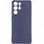Чехол TPU GETMAN Liquid Silk Full Camera для Samsung Galaxy S22 Ultra Синий / Midnight Blue - миниатюра 1