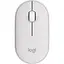Бездротова миша Logitech Pebble Mouse 2 M350s White Bluetooth (910-007013) - мініатюра 1