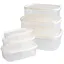 Набор пищевых контейнеров Violet House 0496 BEJ 6 шт. (0496 BEJ прям. наб. LARGE) - миниатюра 1