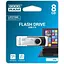 USB Flash накопичувач Goodram 8GB UTS2 Twister black (UTS2-0080K0R11) - мініатюра 2