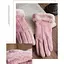 Перчатки женские теплые Friend Only Fashion Gloves розовые - миниатюра 5