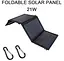 Складное солнечное зарядное устройство Solar panel Solar Ying 6358 EU 21W Солнечная панель - миниатюра 3