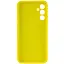 Чехол Lakshmi Silicone Cover Full Camera AAA для Samsung Galaxy S24+ Желтый/Yellow - миниатюра 3
